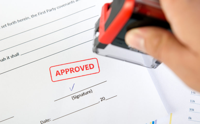 Approval of a skip hire permit document