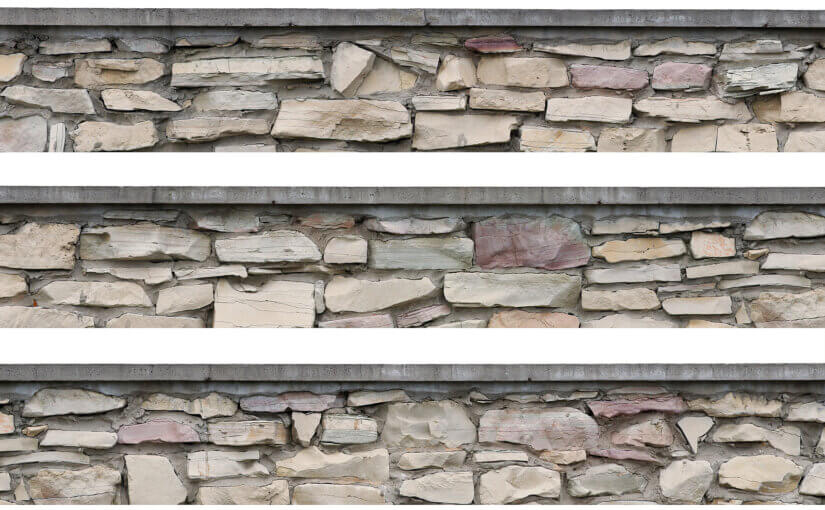 How to render a garden wall