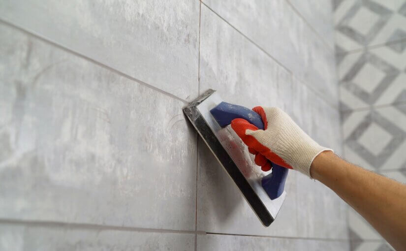 How to grout tiles in your kitchen or bathroom